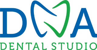 dna dental studio logo